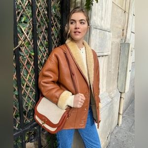 Vintage Shearling Coat